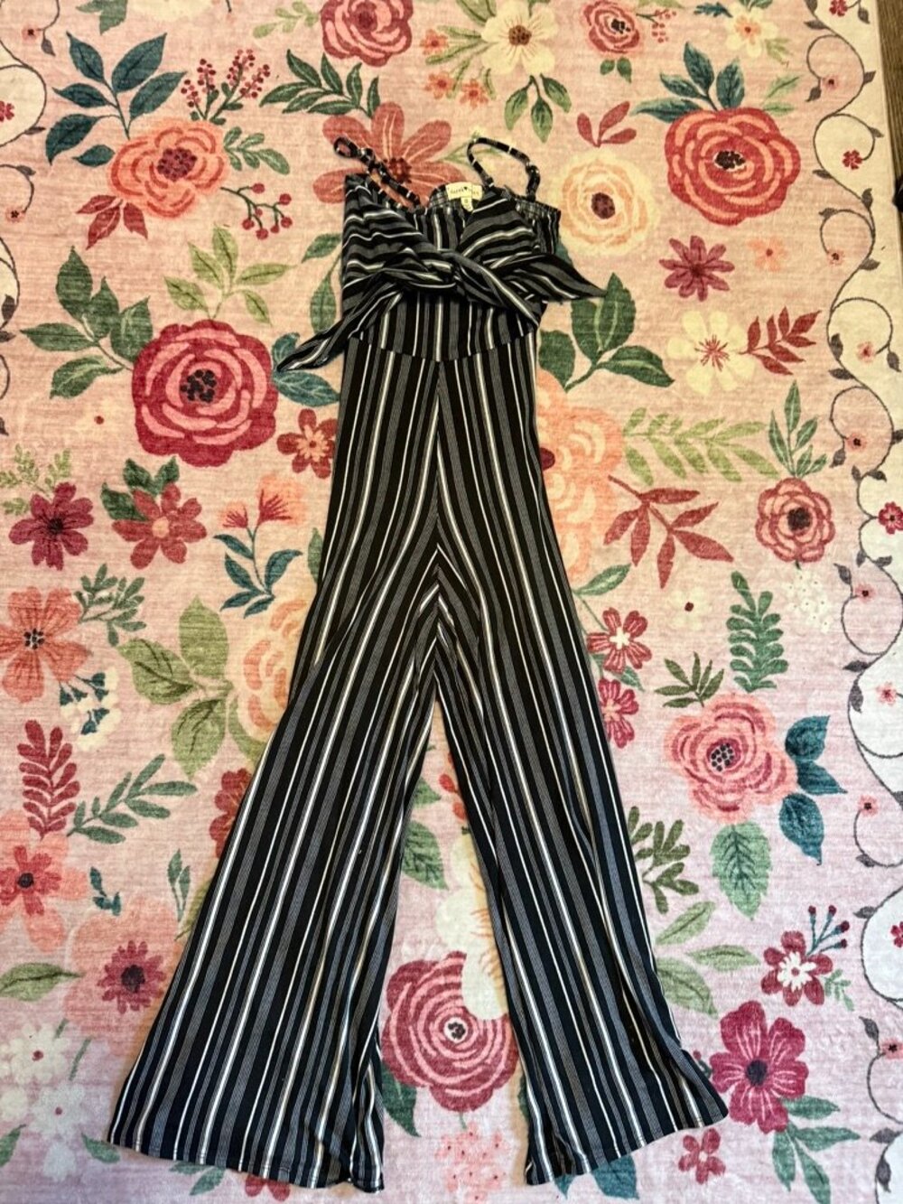 Cute Pinstripe Jumpsuit
